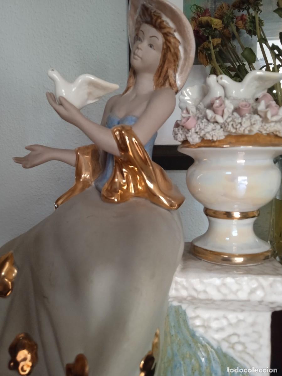 Arte: Figura decorativa dama en el jardin - Foto 7