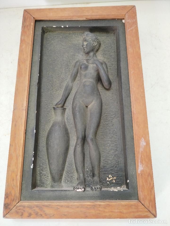 Arte: desnudo original relief - Foto 2