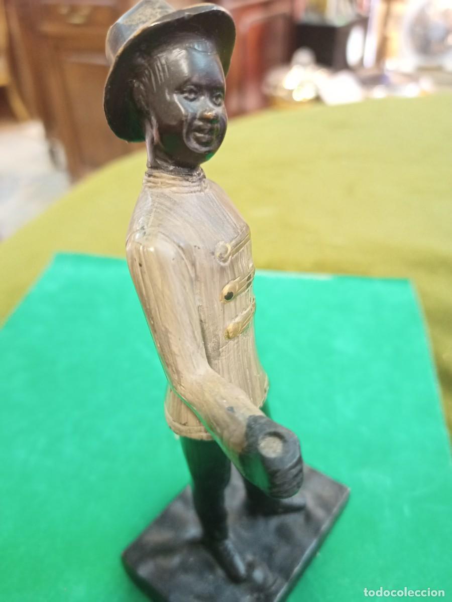 Arte: Figura de joven, metal. REF-9479 - Foto 4