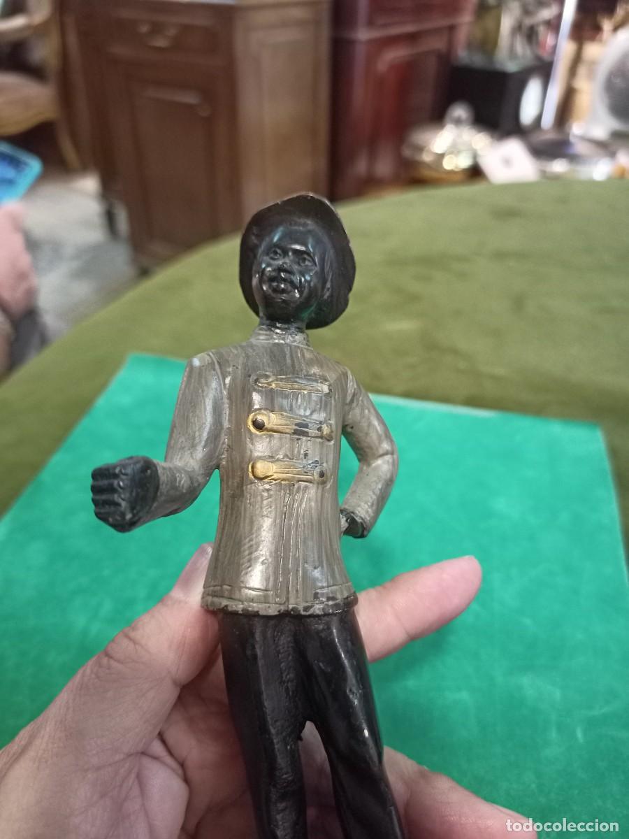 Arte: Figura de joven, metal. REF-9479 - Foto 5