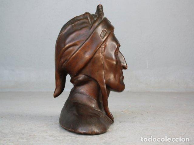 Arte: Buste de Dante en galvanoplastie - Foto 6