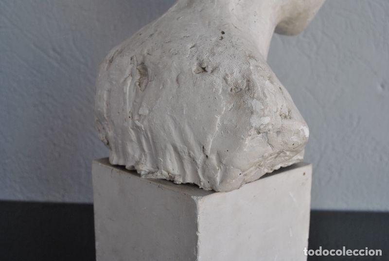 Arte: Buste denfant en pl&acirc;tre vers 1900 - Foto 6
