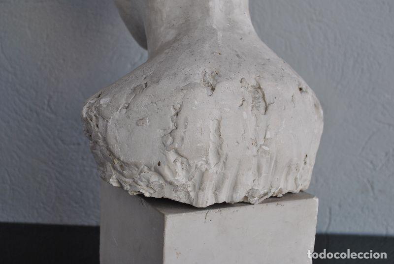 Arte: Buste denfant en pl&acirc;tre vers 1900 - Foto 8