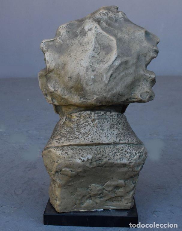 Arte: Buste en pl&acirc;tre patin&eacute; XIX&egrave;me - Foto 2