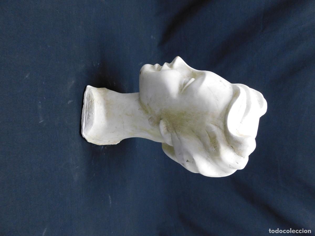 Arte: BUSTO DE MUJER DE ESCAYOLA - Foto 2
