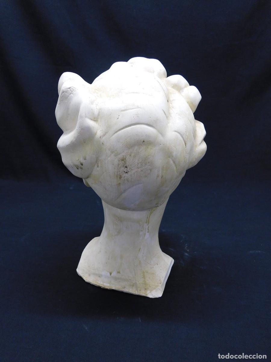 Arte: BUSTO DE MUJER DE ESCAYOLA - Foto 5