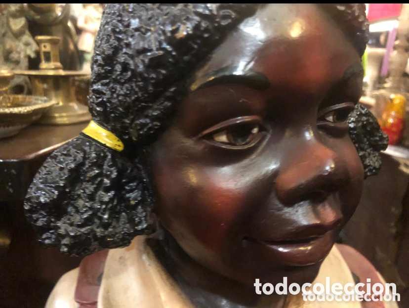 Arte: Ni&ntilde;a negrita jazz 90 cm - Foto 2