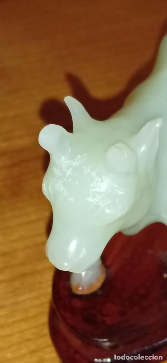 Arte: Escultura Toro jade - Foto 12