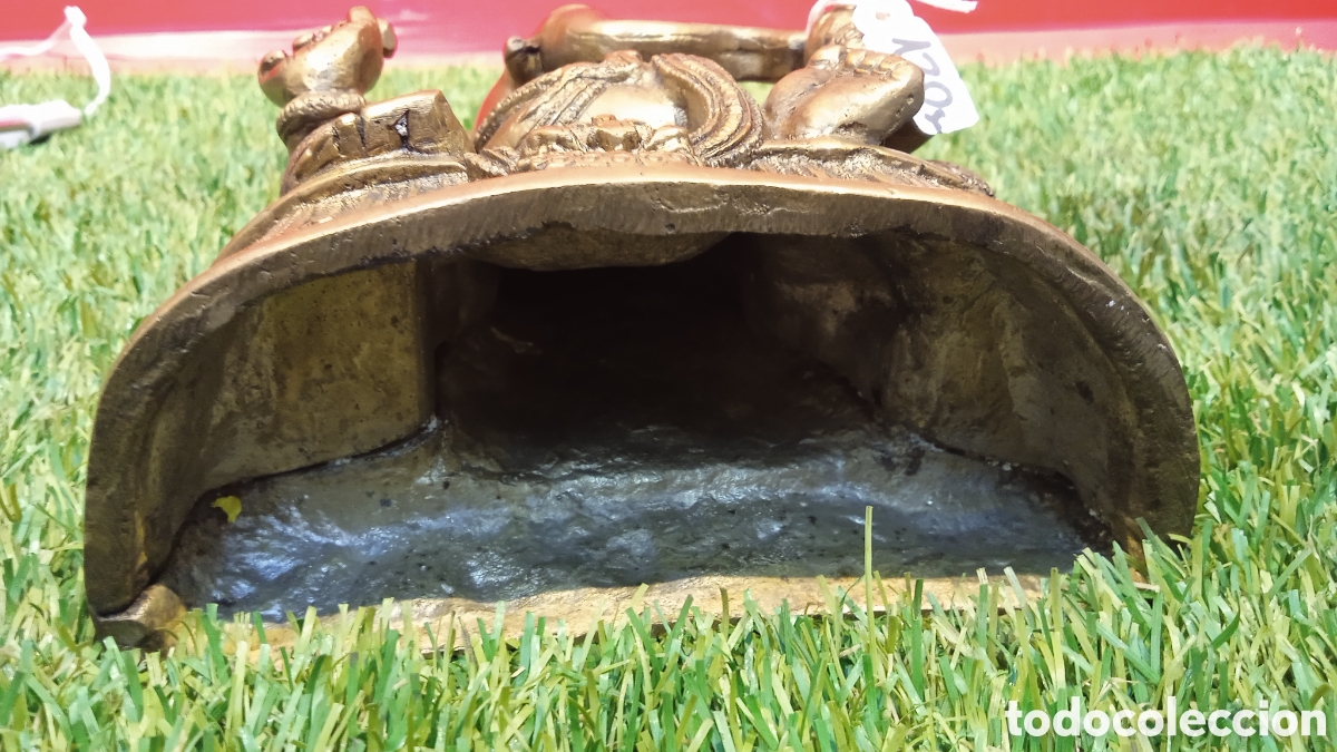 Arte: GANESHA DIOS SABIDURIA EN LATON??? BRONCE??? - Foto 7