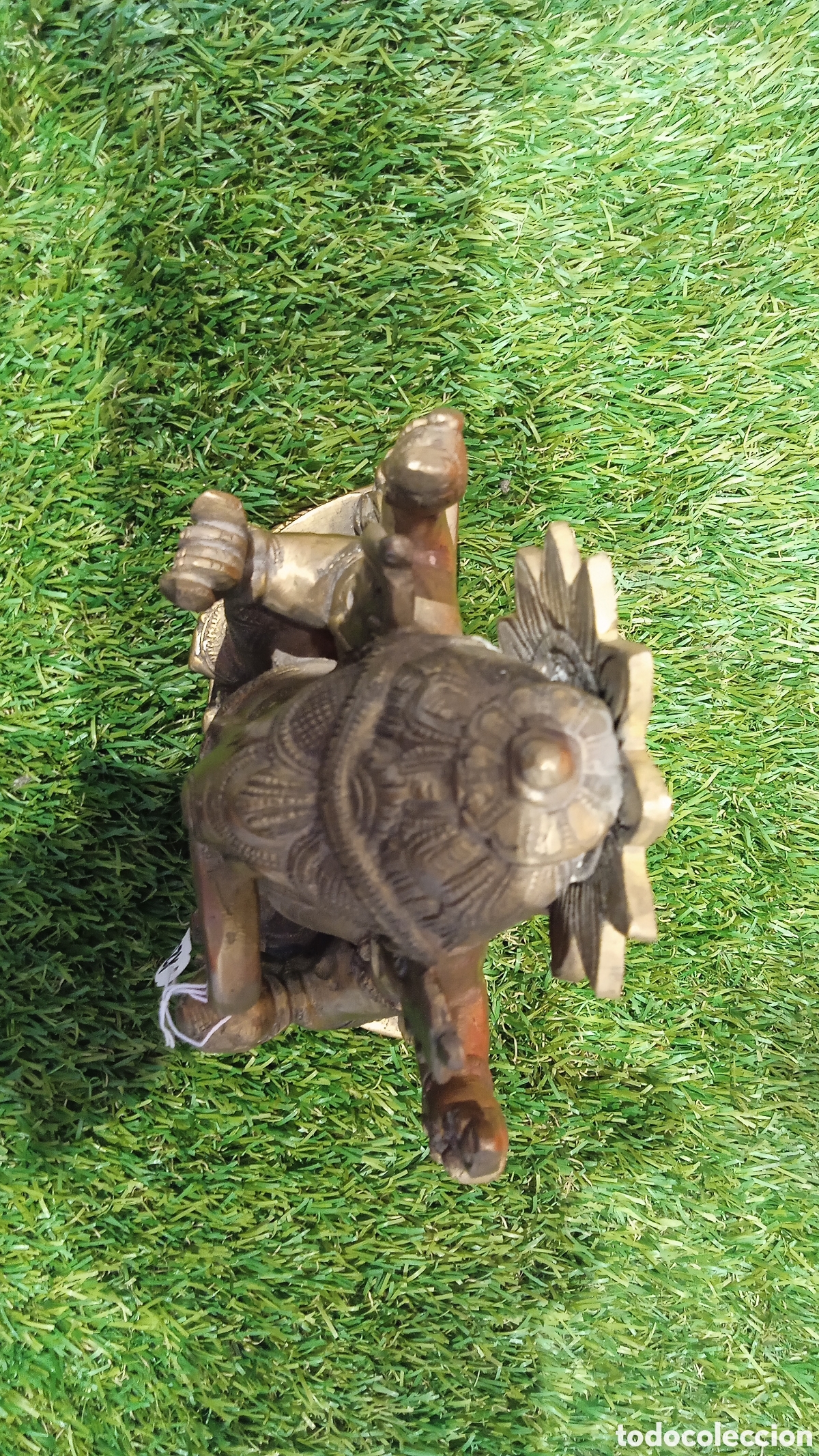 Arte: GANESHA DIOS SABIDURIA EN LATON??? BRONCE??? - Foto 8