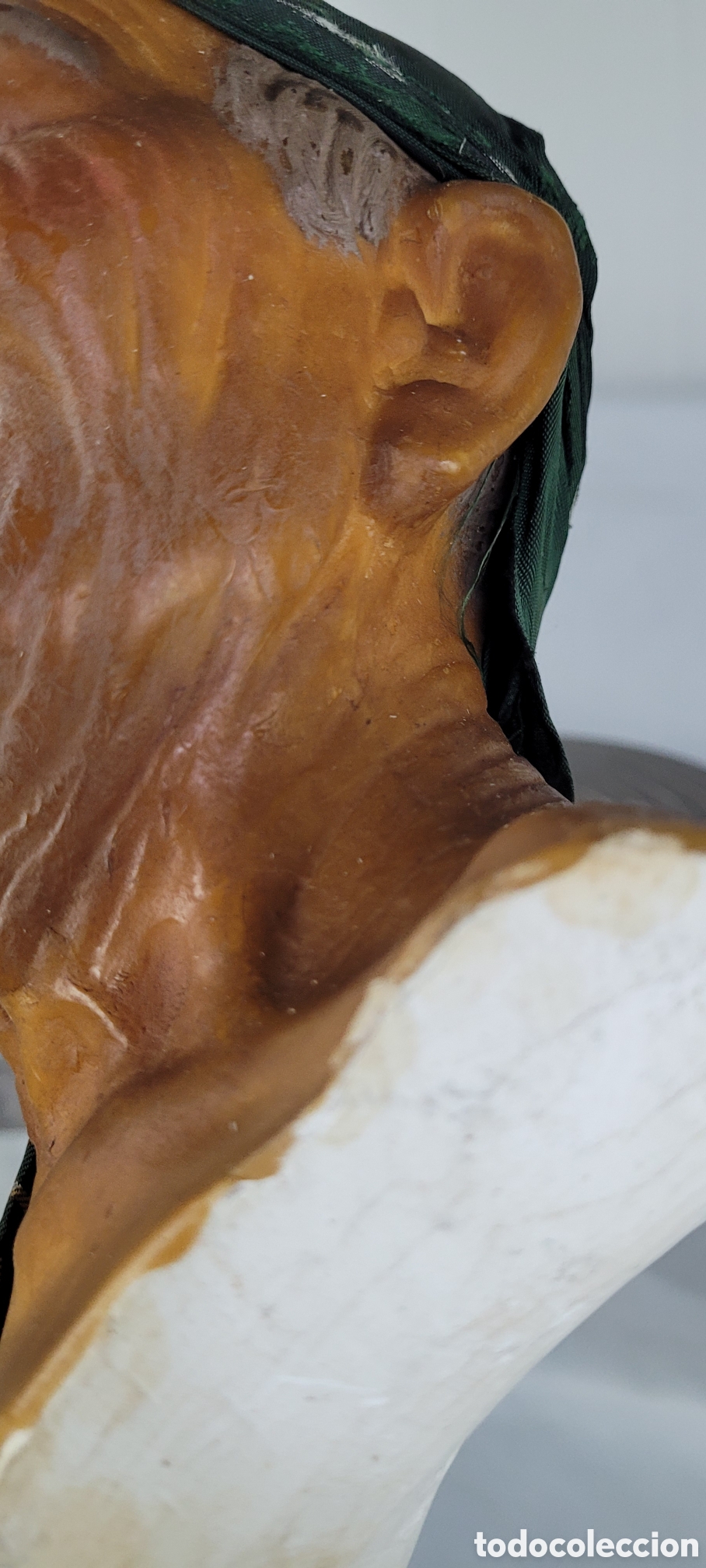 Arte: Excepcional Busto de Cera 1945 Fallas San Vicente - Foto 14