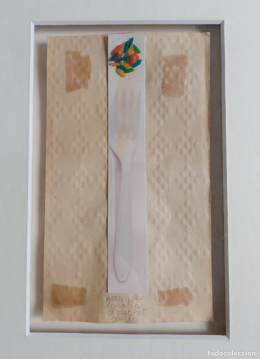 Arte: Antoni Miralda (1942). Collage sobre papel. - Foto 1