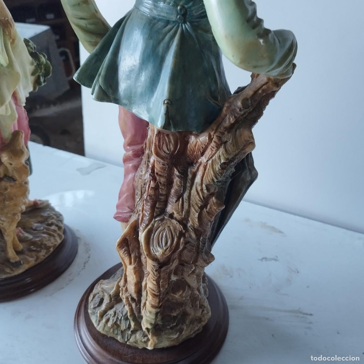 Arte: 2 FIGURAS, GRAN TAMA&Ntilde;O, APROXIMADAMENTE 54 CM - Foto 5