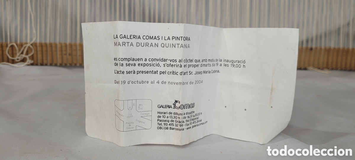 Arte: Telar procedente de Galeria. - Foto 2