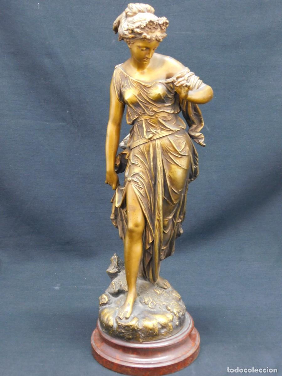 Arte: ESCULTURA DAMA CALAMINA - Foto 3