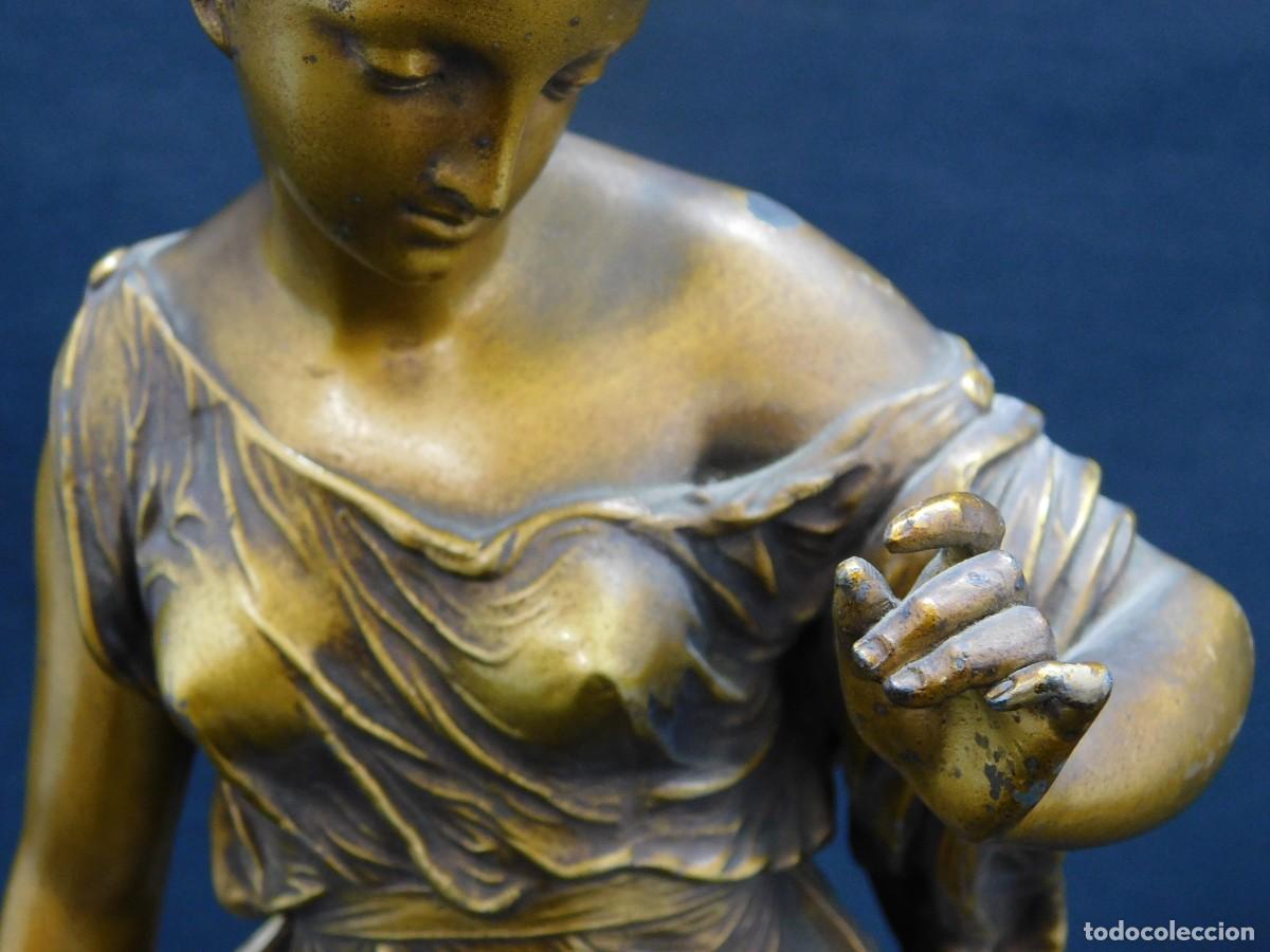 Arte: ESCULTURA DAMA CALAMINA - Foto 5