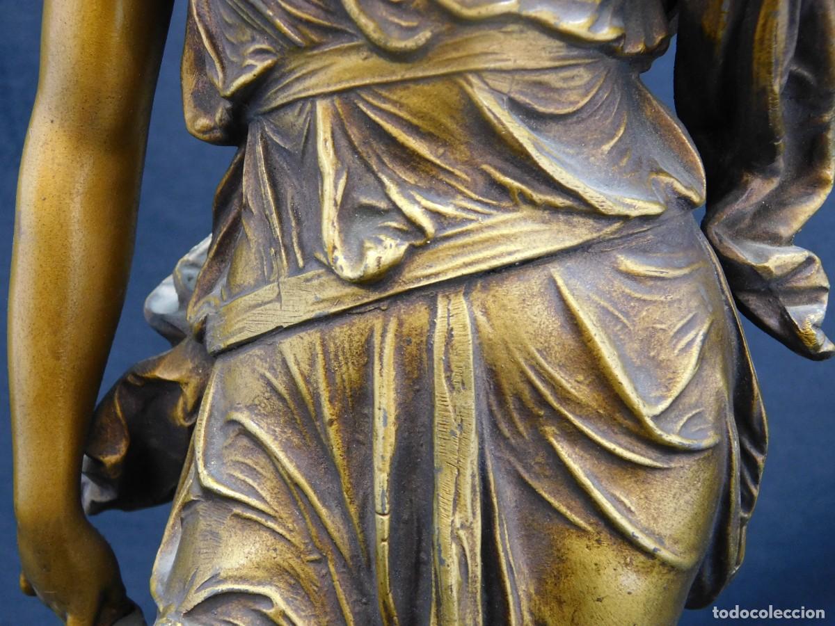 Arte: ESCULTURA DAMA CALAMINA - Foto 6