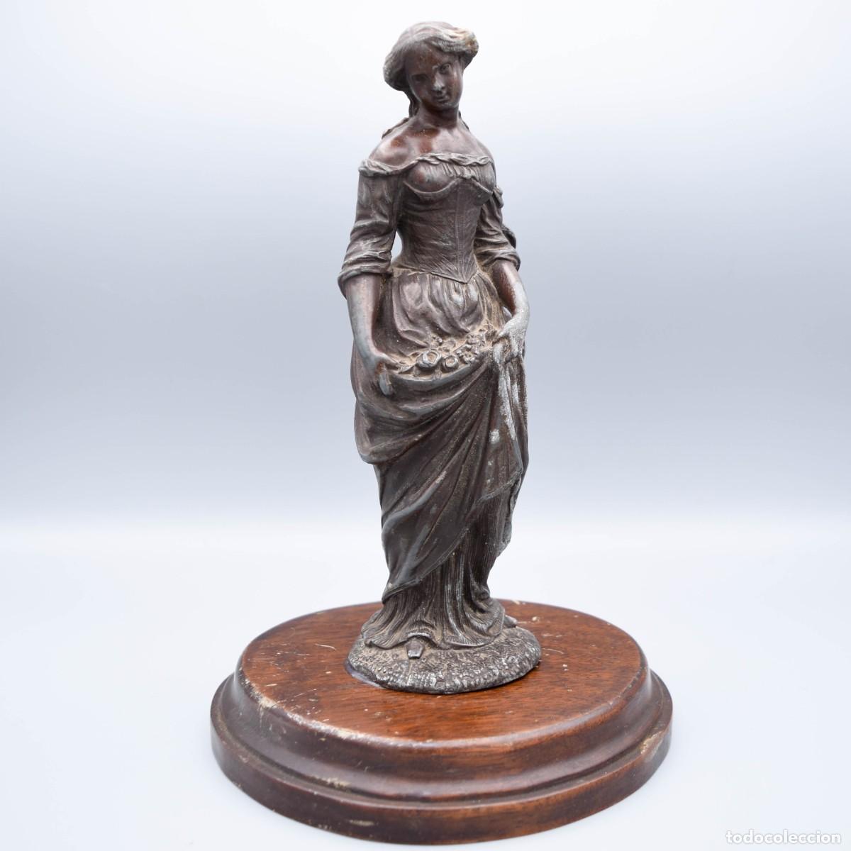 Arte: Escultura - Dama - Metal - Foto 7