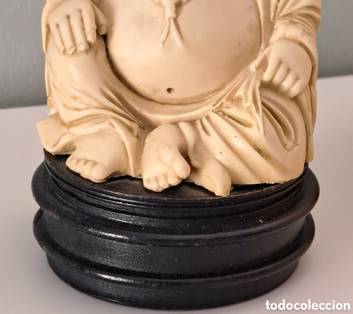 Arte: MAGN&Iacute;FICO BUDA SOBRE PEANA. REF S4 TRASTARR - Foto 4