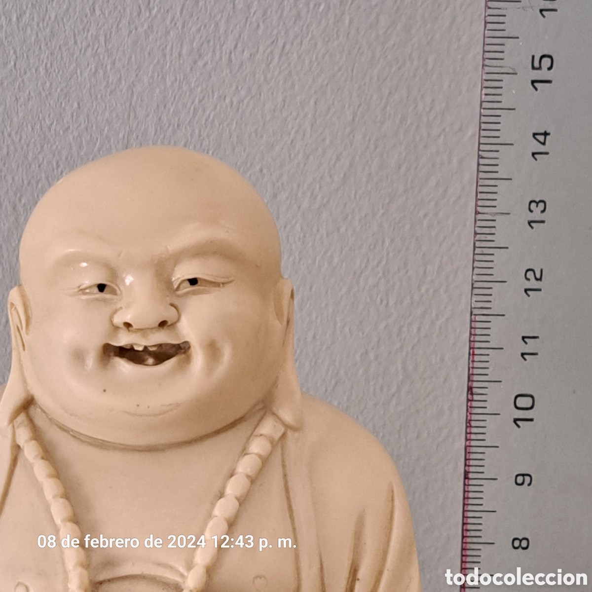 Arte: MAGN&Iacute;FICO BUDA SOBRE PEANA. REF S4 TRASTARR - Foto 10