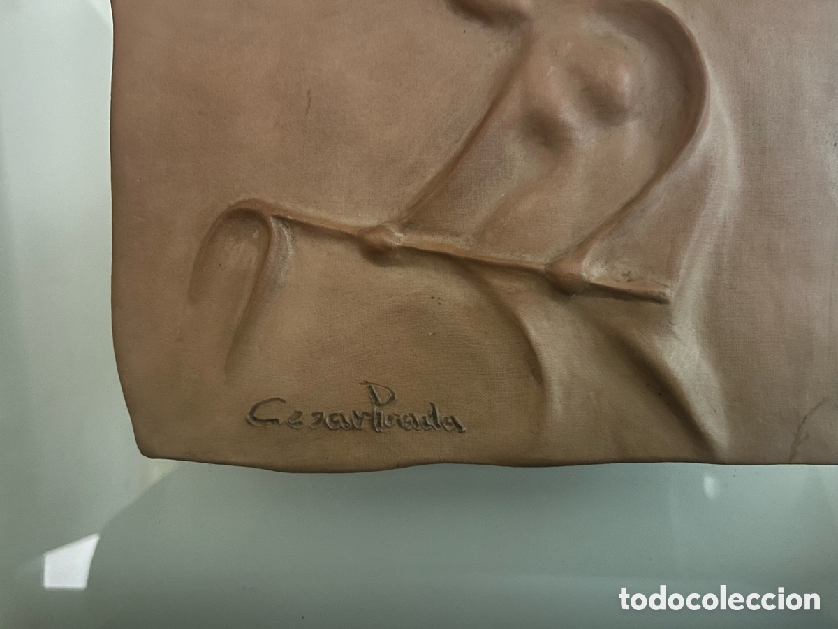 Arte: Cesar Prada cuadro escultura enmarcada con COA - Foto 3