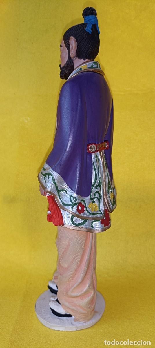 Arte: FIGURA EN ESCAYOLA DE UN SAMURAI JAPON&Eacute;S - Foto 7