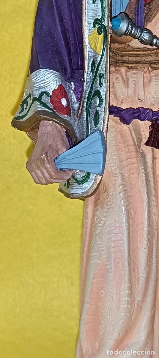Arte: FIGURA EN ESCAYOLA DE UN SAMURAI JAPON&Eacute;S - Foto 10