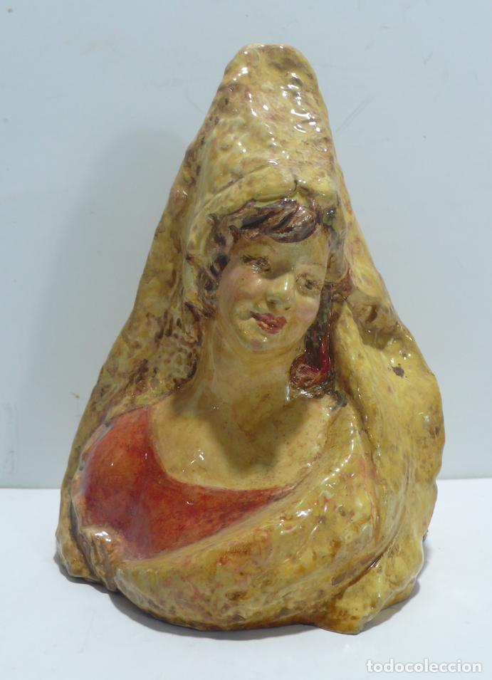 Arte: BUSTO DE MUJER VALENCIANA - Foto 1