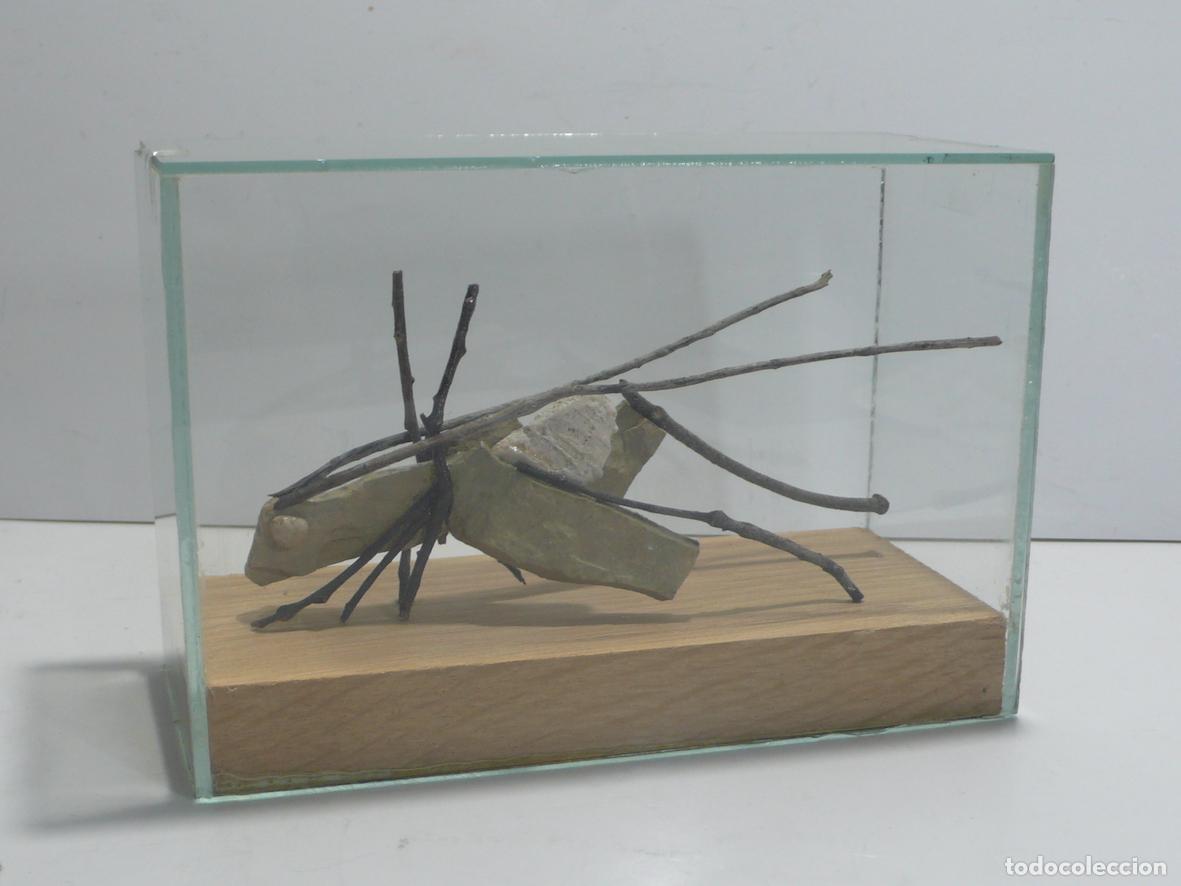 Arte: INSECTO DE PIEDRA ESCULTURA - Foto 2