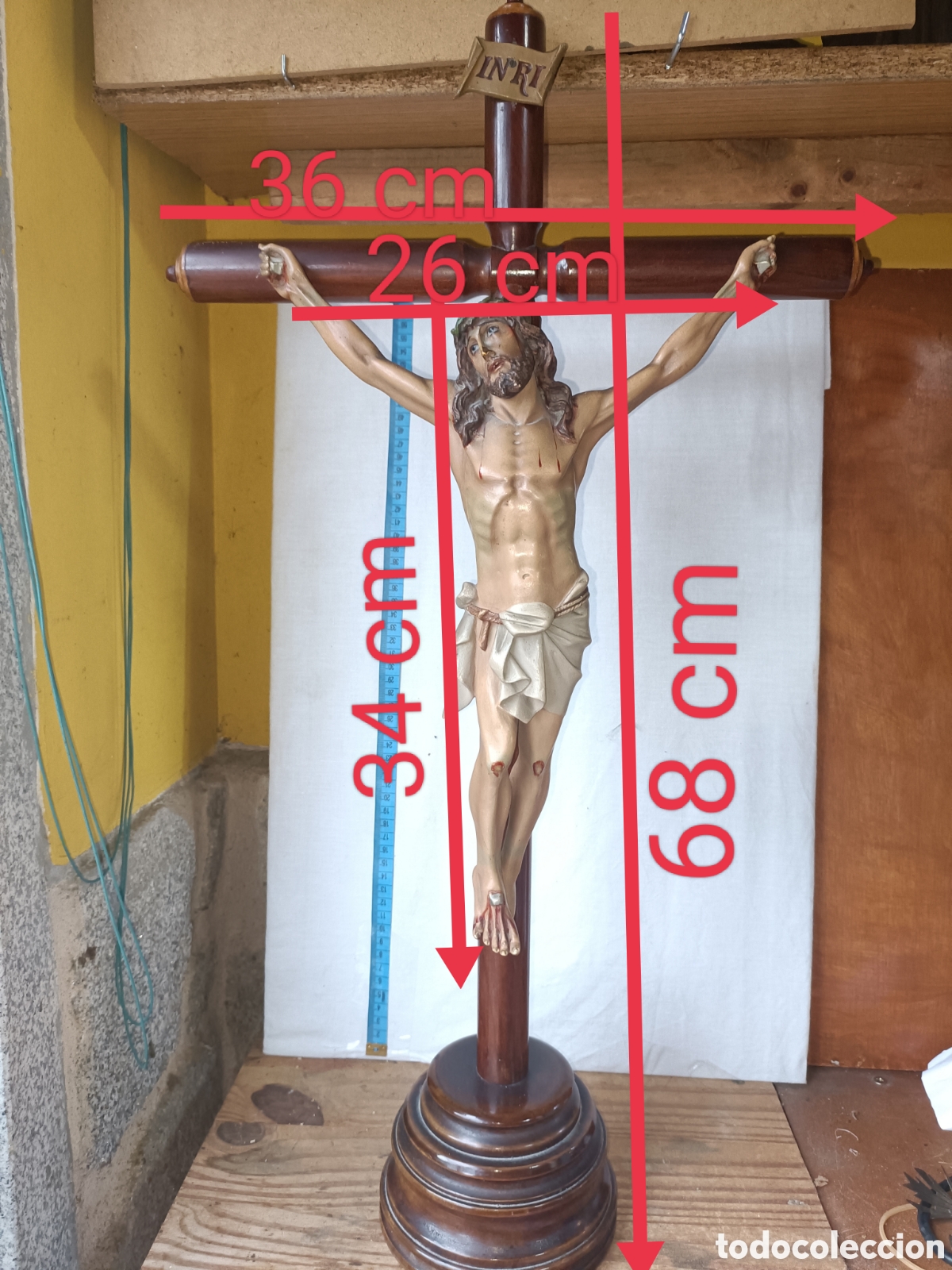 Arte: Cristo en la cruz - Foto 4
