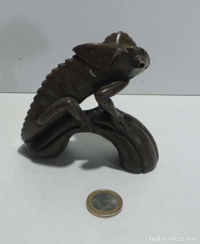 Arte: ESCULTURA CAMALEON - Foto 3