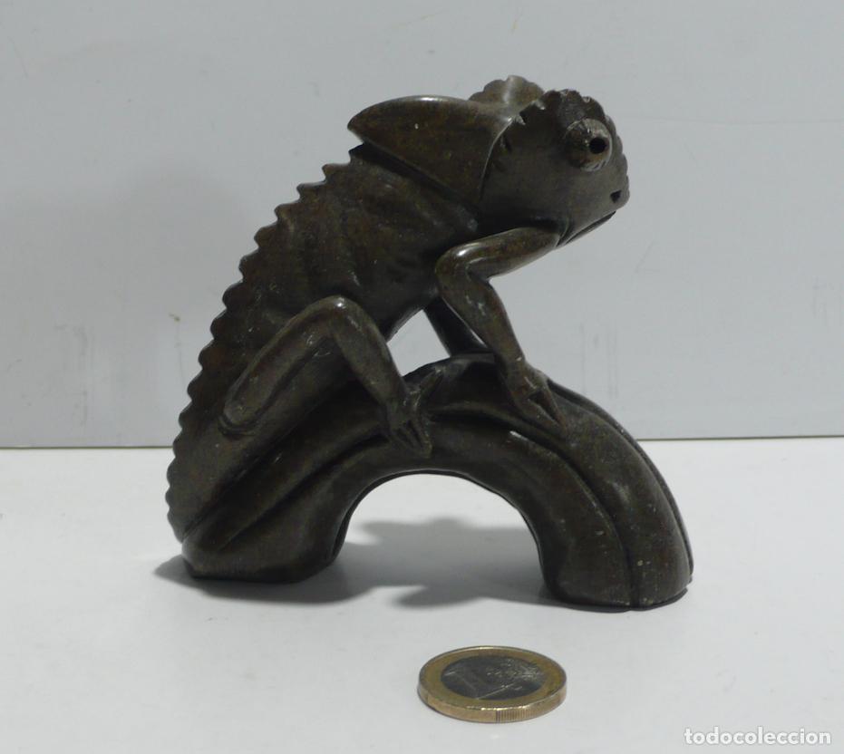 Arte: ESCULTURA CAMALEON - Foto 4