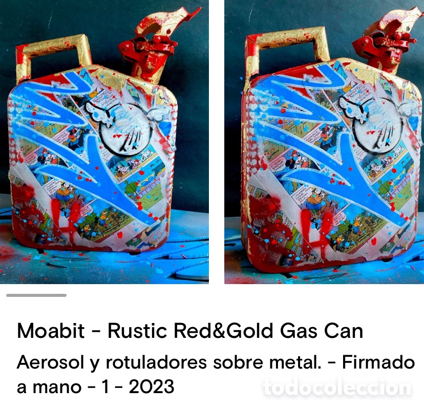 Arte: Moabit-rustic redyy&gold gas can - Foto 1