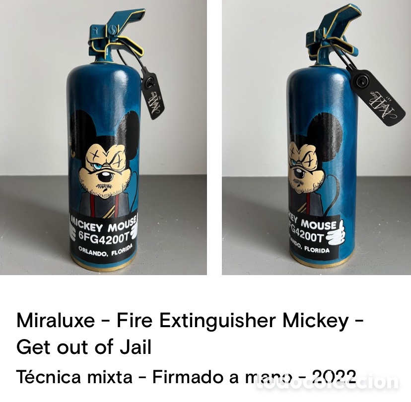 Arte: Miraluxe -fire extinguiser mickey - Foto 1