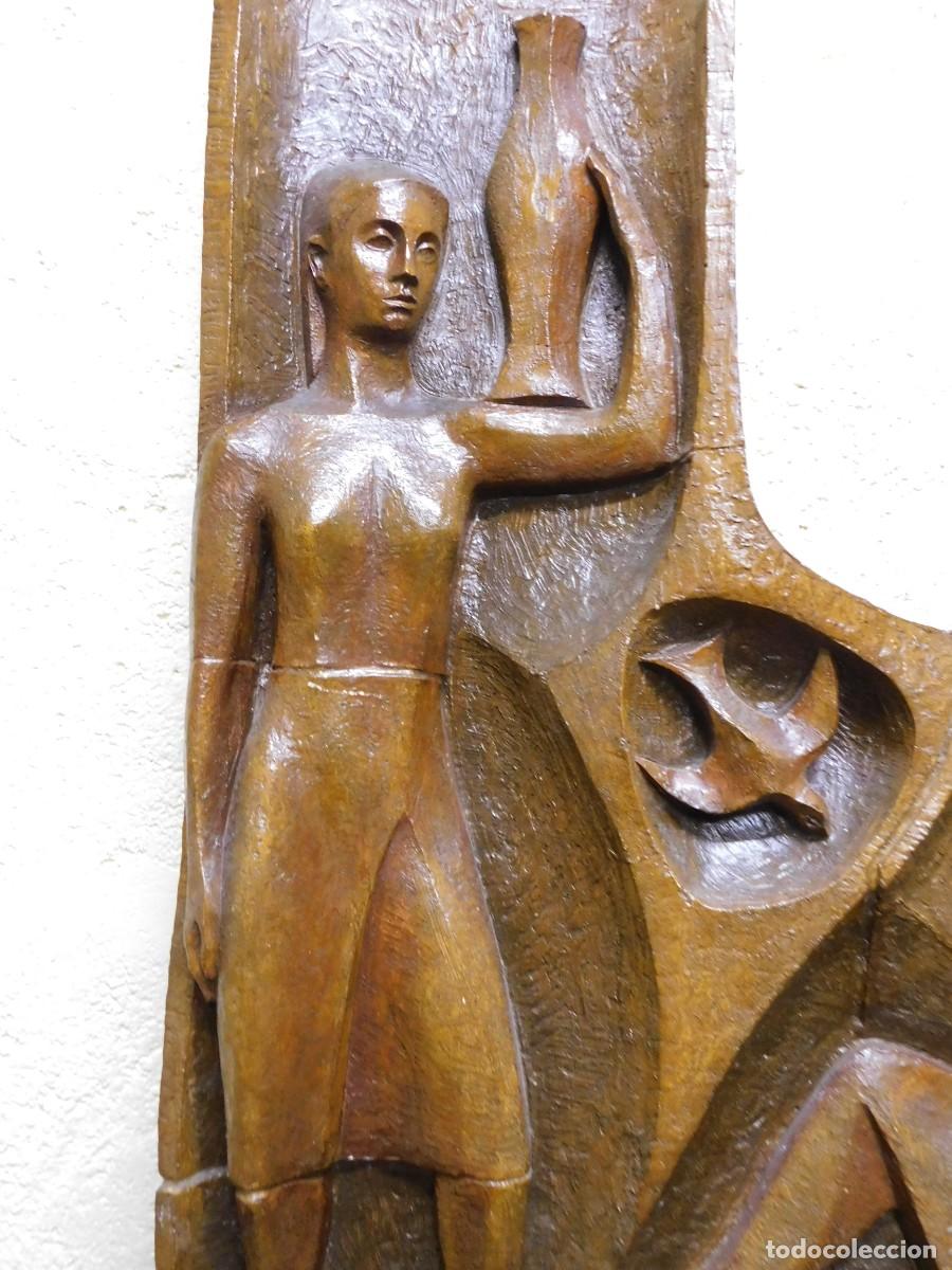 Arte: PLAF&Oacute;N ESCULTURA EN RELIEVE - JOAN MAYN&Eacute; - Foto 2