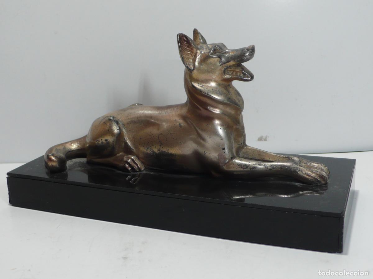 Arte: PEQUE&Ntilde;A ESCULTURA DE PERRO - Foto 1