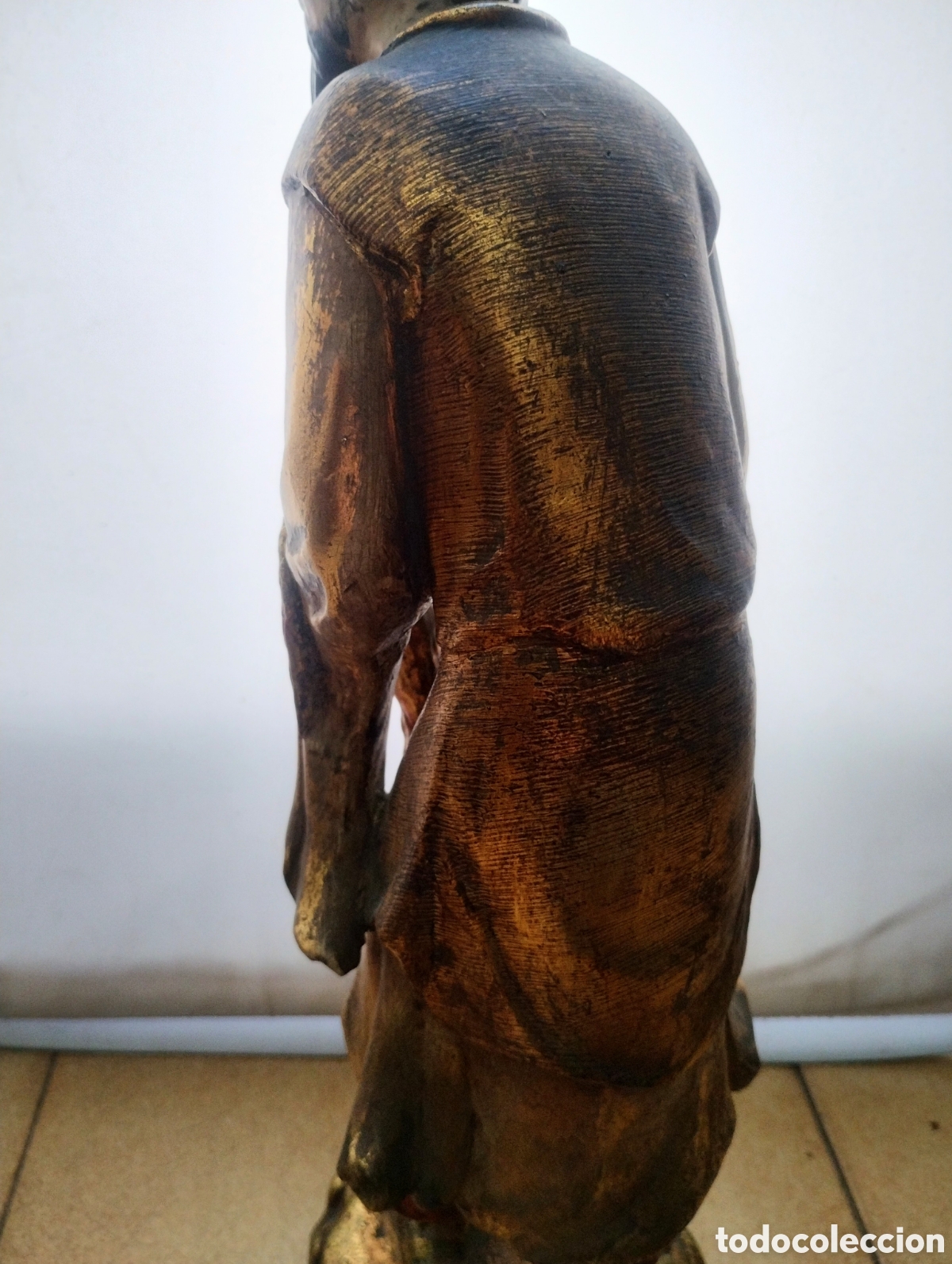 Arte: Figura oriental en estuco - Foto 4