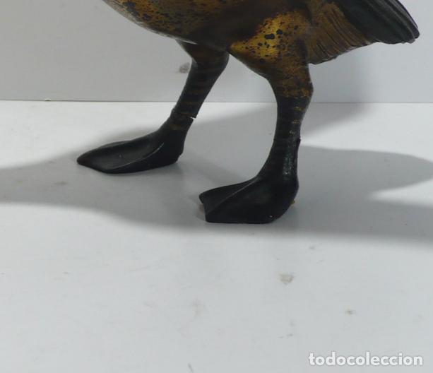 Arte: PATO EN CALAMINA PINTADO - Foto 4