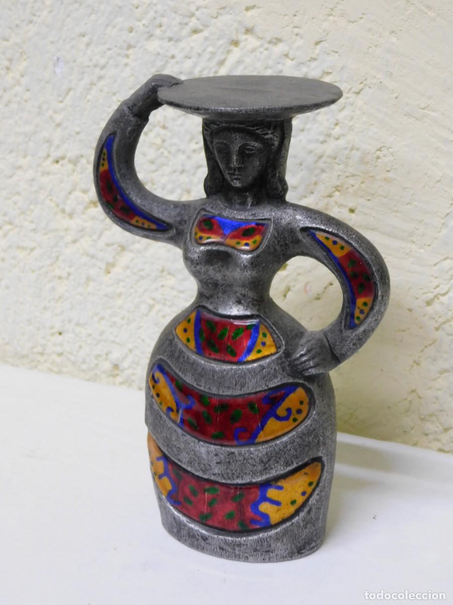 Arte: ESCULTURA ALUMINIO Y ESMALTE - JOAN MAYN&Eacute; - Foto 2
