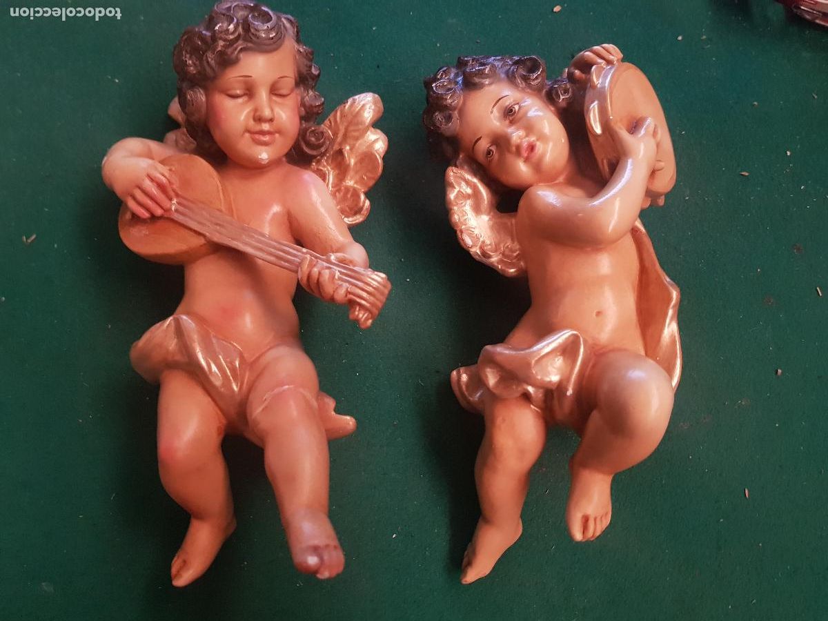 Arte: QUERUBINES HECHOS EN ESTUCO - Foto 1