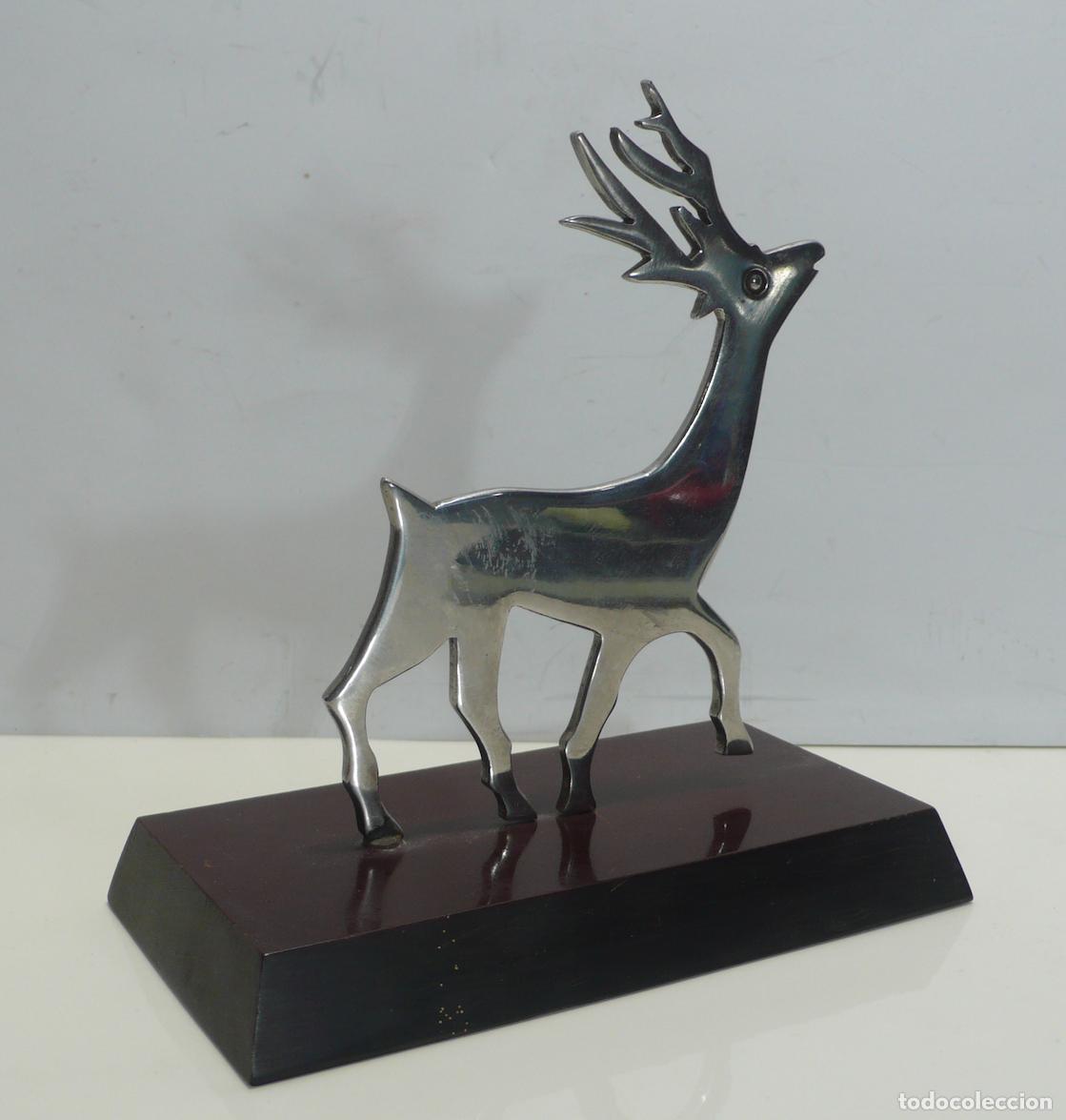Arte: PEQUE&Ntilde;A ESCULTURA DE CIERVO - Foto 2
