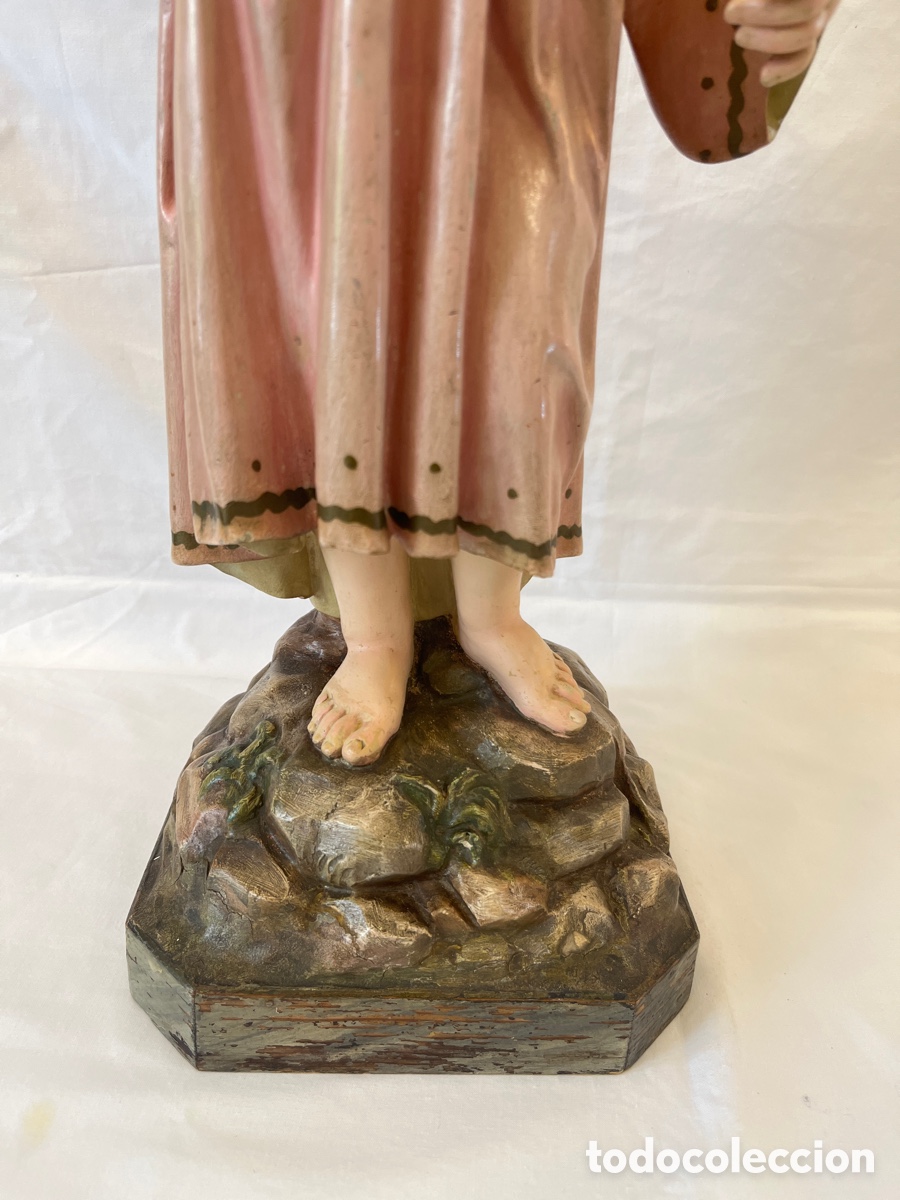 Arte: Ni&ntilde;o jes&uacute;s de Olot 60 cm - Foto 3