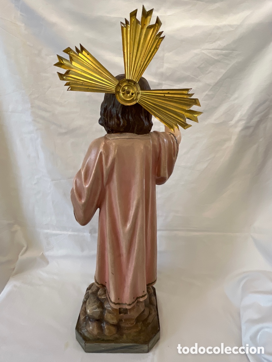 Arte: Ni&ntilde;o jes&uacute;s de Olot 60 cm - Foto 8