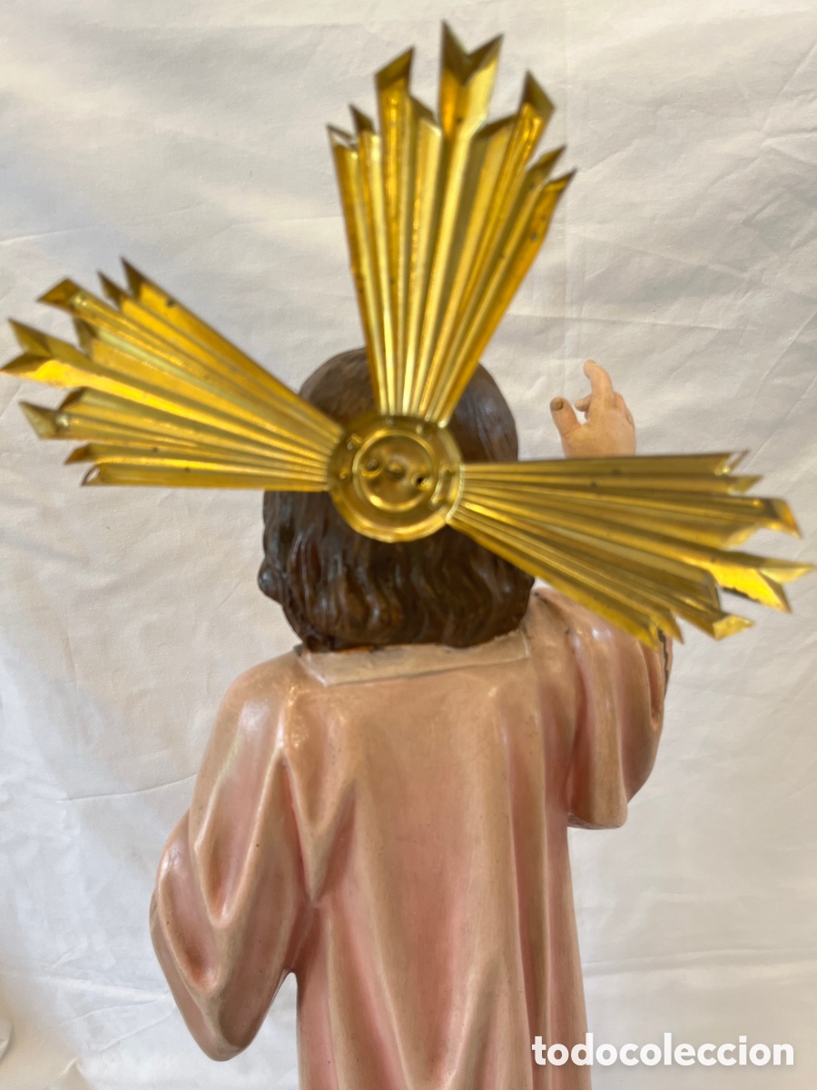 Arte: Ni&ntilde;o jes&uacute;s de Olot 60 cm - Foto 9