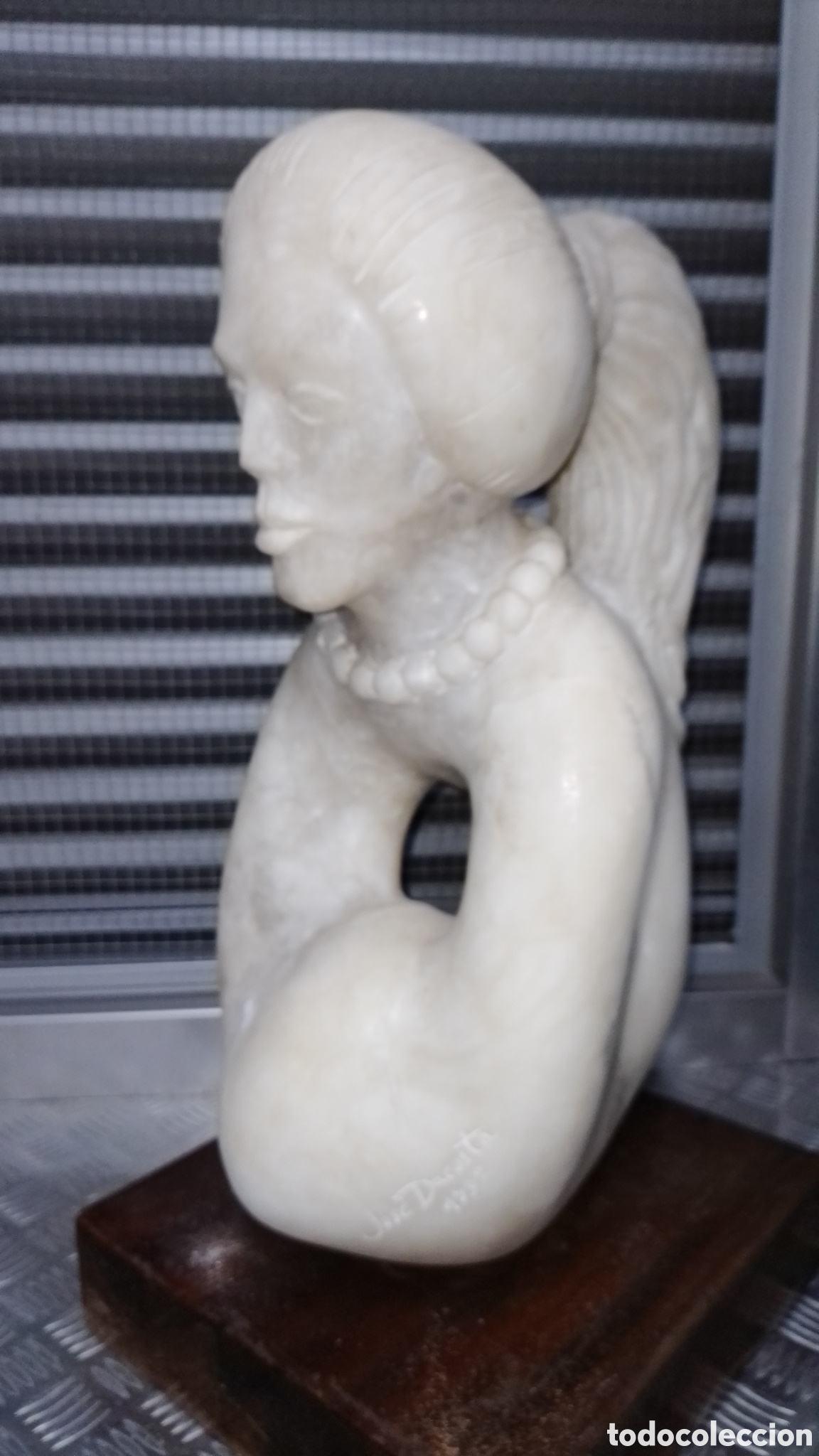 Arte: Escultura de m&aacute;rmol blanco - Foto 3