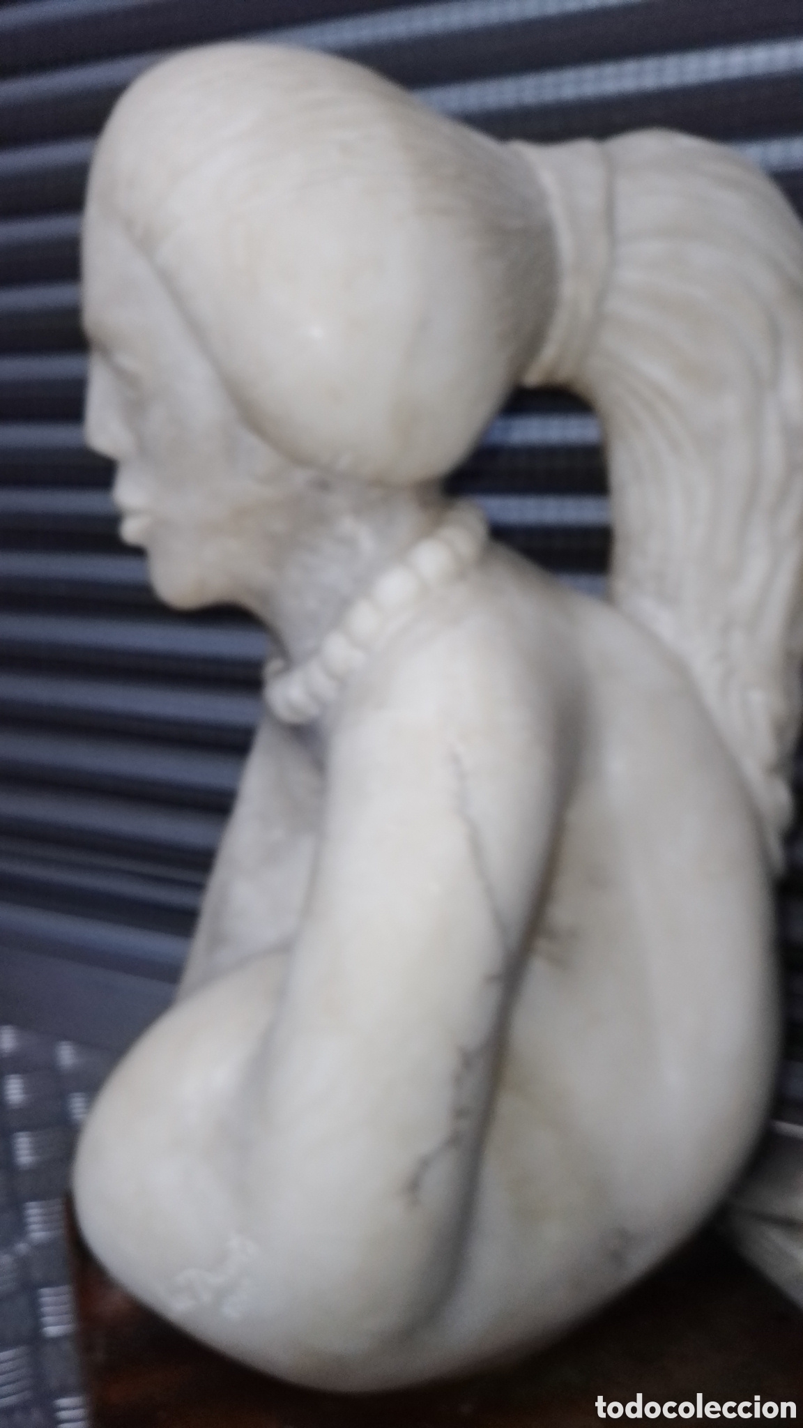 Arte: Escultura de m&aacute;rmol blanco - Foto 4