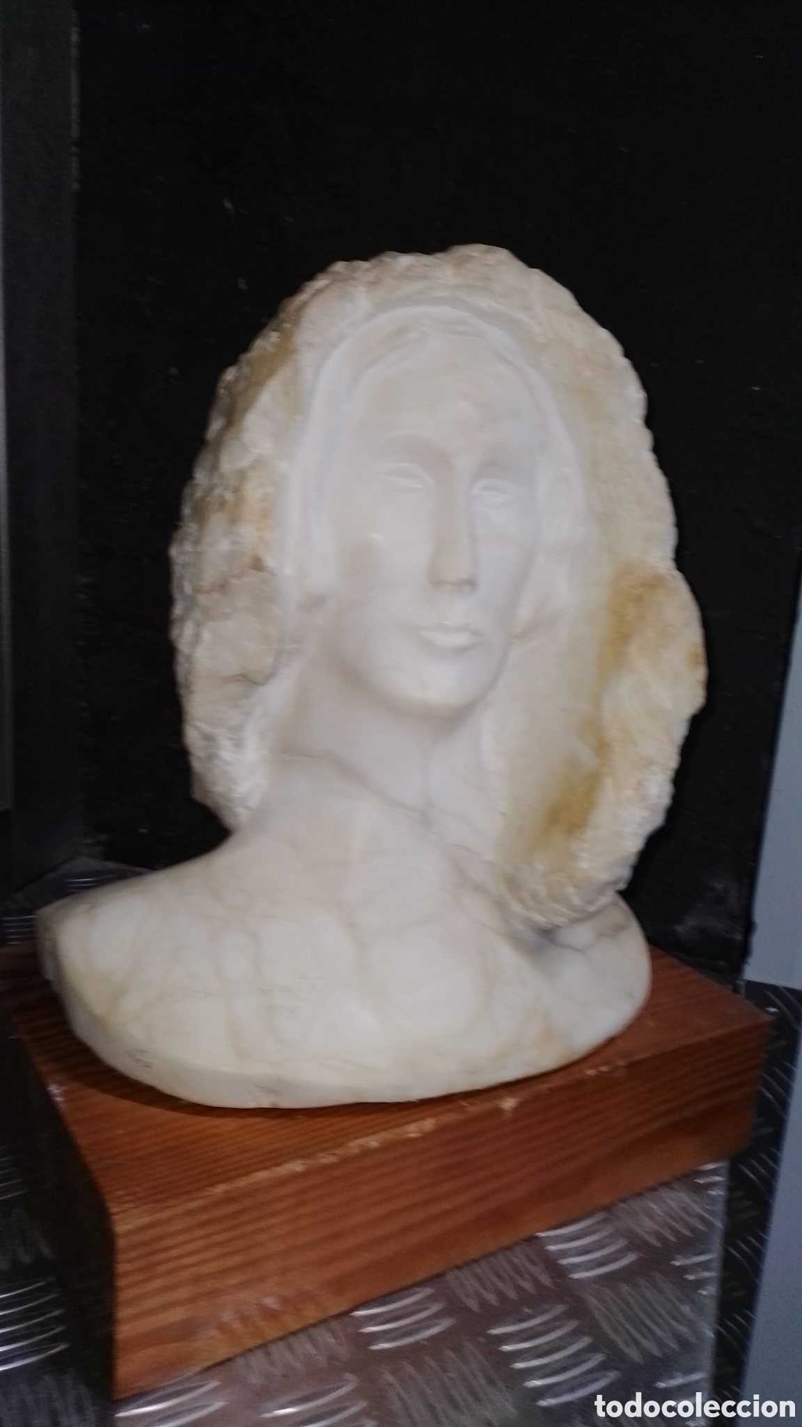 Arte: Escultura de m&aacute;rmol blanco - Foto 1