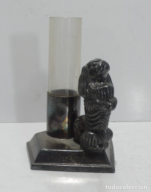 Arte: PEQUE&Ntilde;A ESCULTURA CON PERRO - Foto 1