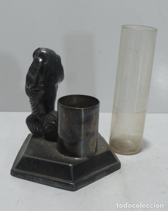 Arte: PEQUE&Ntilde;A ESCULTURA CON PERRO - Foto 3