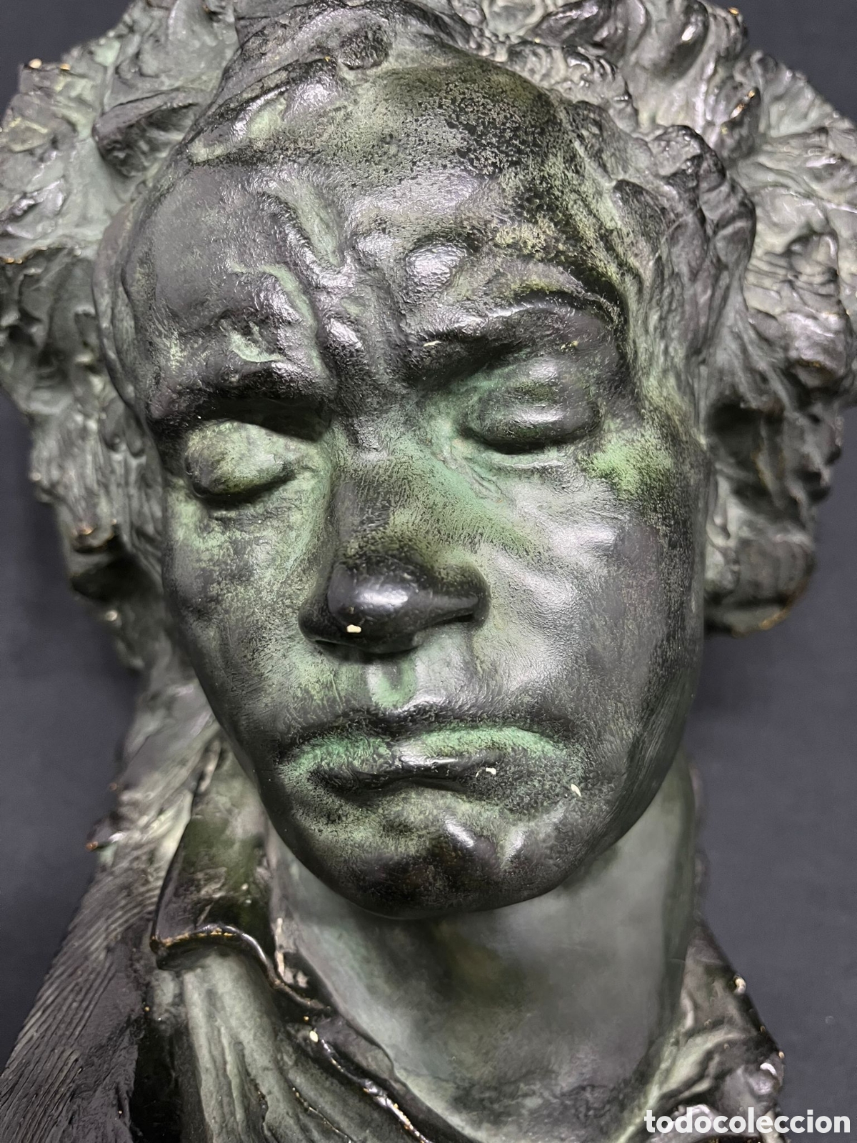 Arte: BUSTO DE BEETHOVEN - FERNAND CIAN - Foto 3